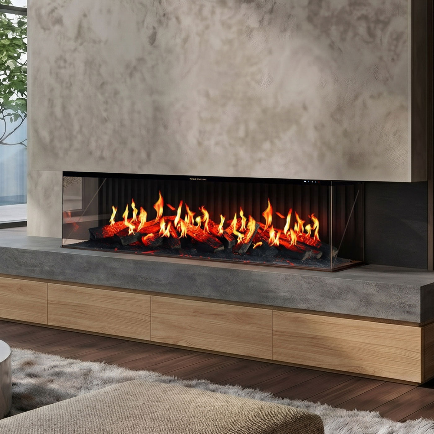 Holographic Electric Fireplaces