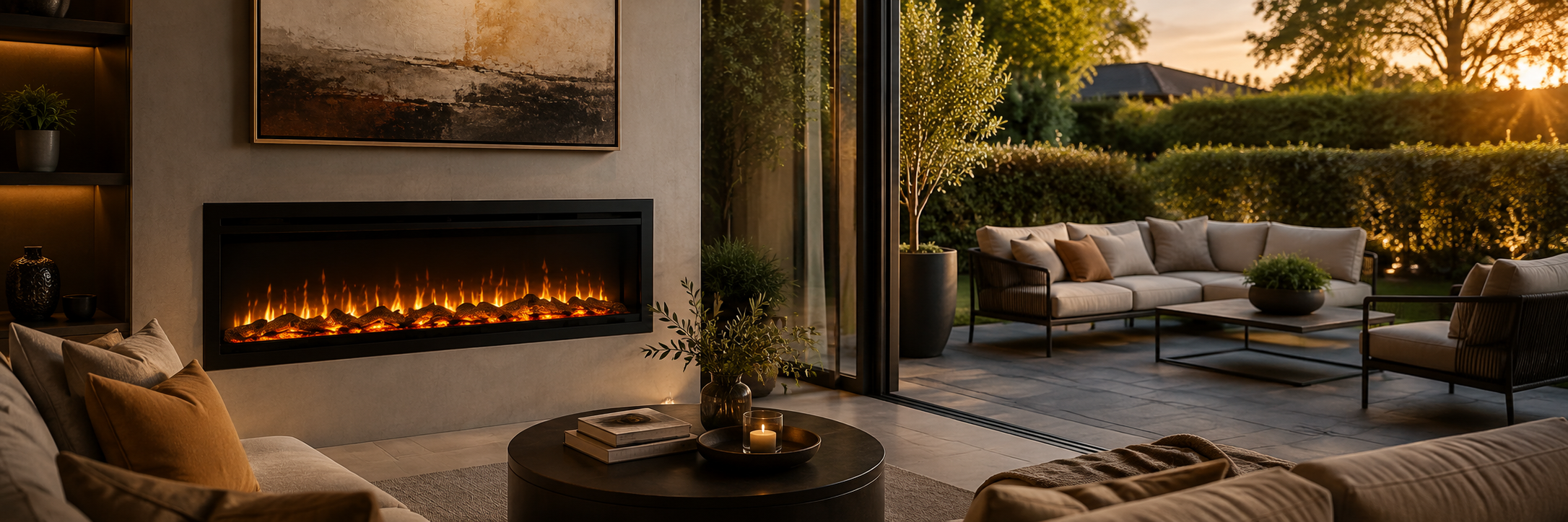 LED Electric Fireplaces