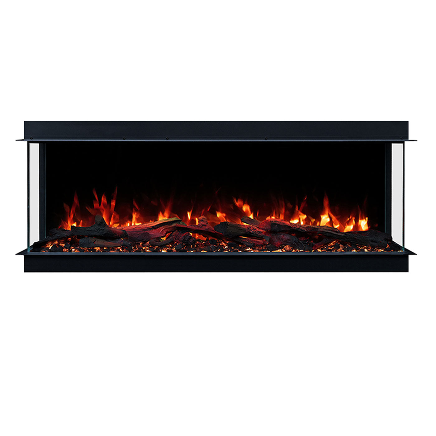 Devon 1600W 3-Sided 47 Inch Extra Deep Electric Fireplace