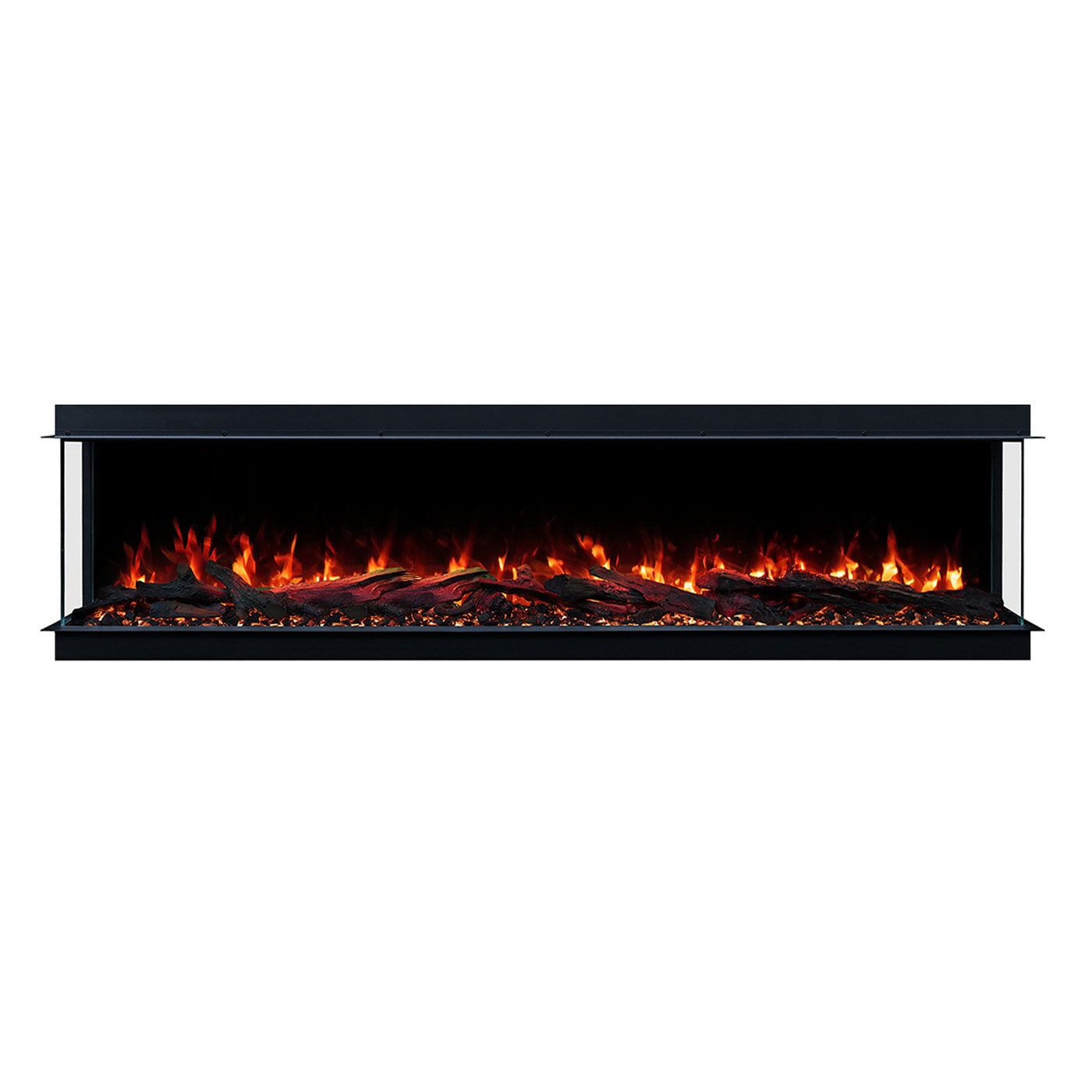 Devon 1600W 3-Sided 71 Inch Extra Deep Electric Fireplace