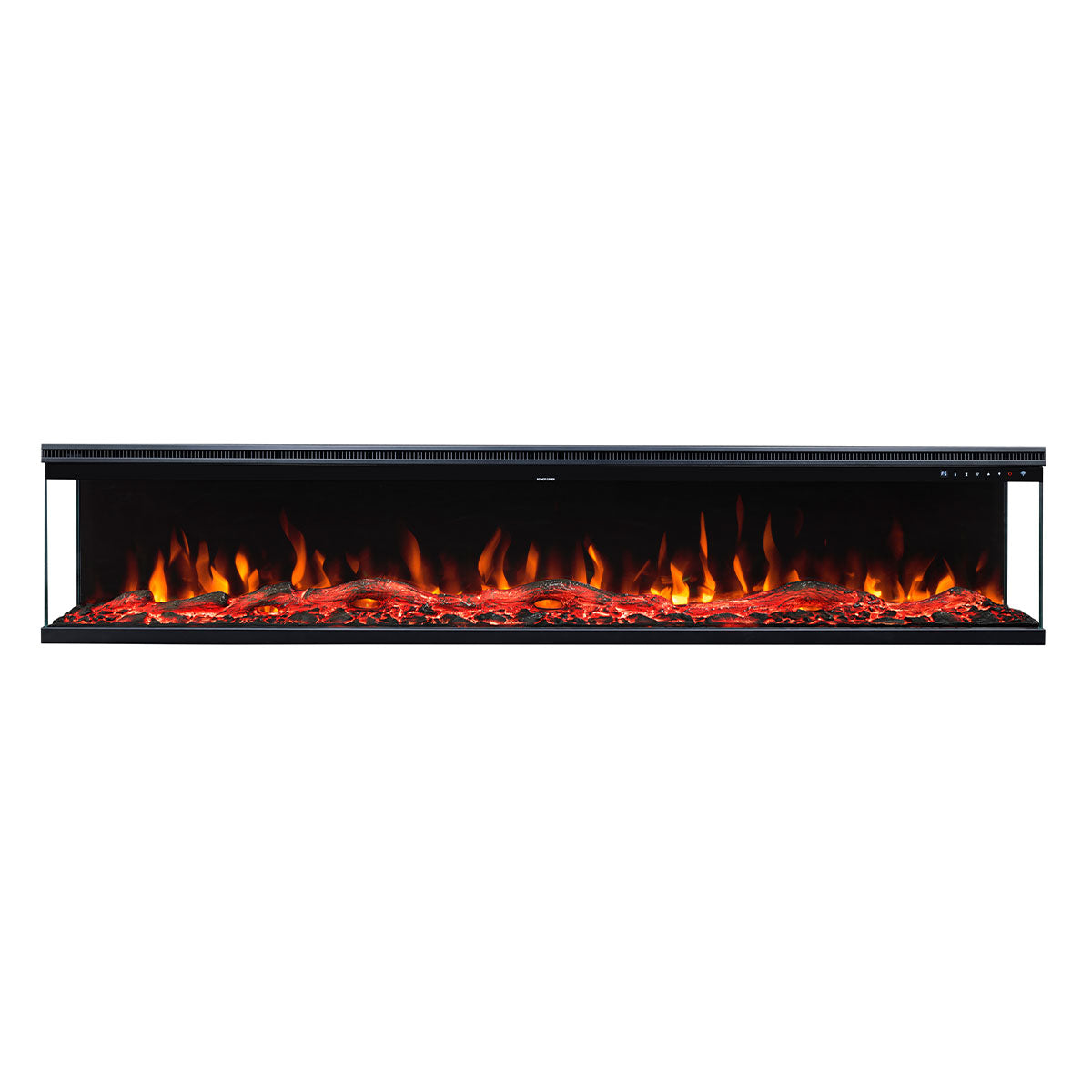 Fenton 84 Inch 1600W 3-Sided Electric Fireplace