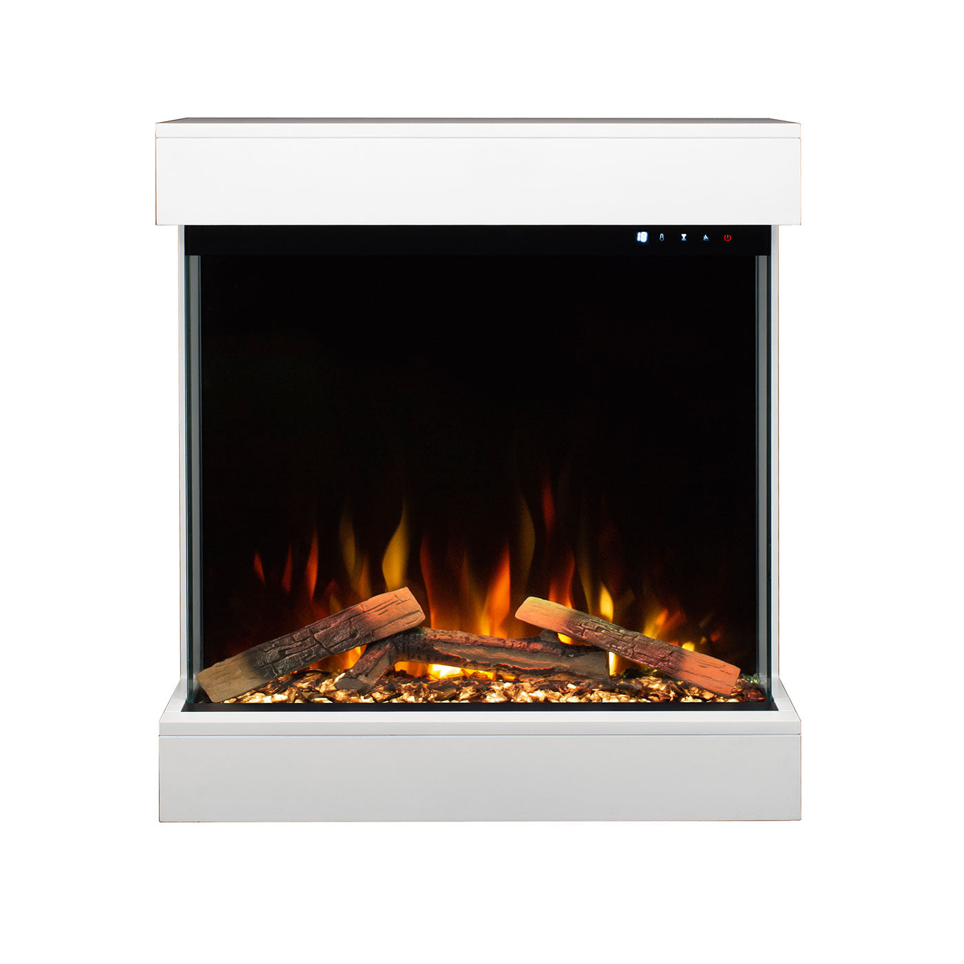 Legato Floating 3 Sided Wall Mounted Electric Fireplace