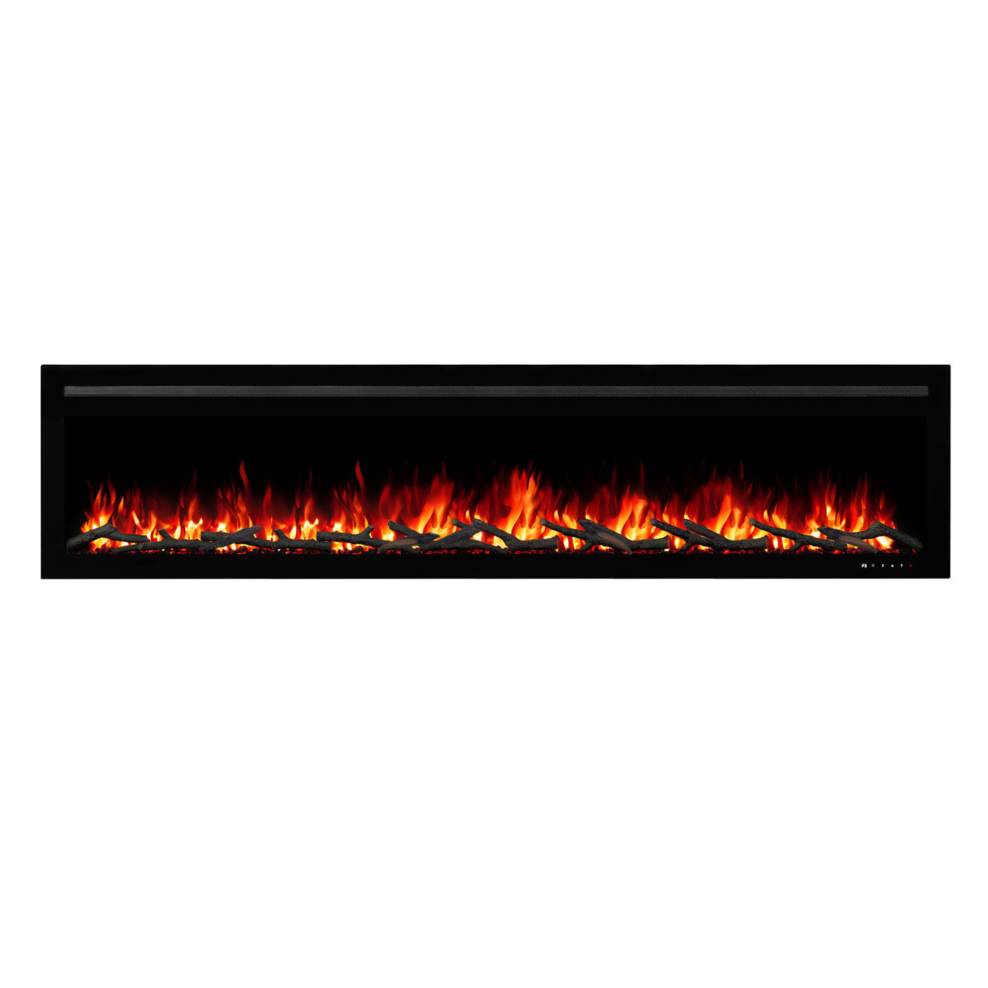 New Provence 1500W 100 inch Recessed / Wall Mounted Electric Fireplace