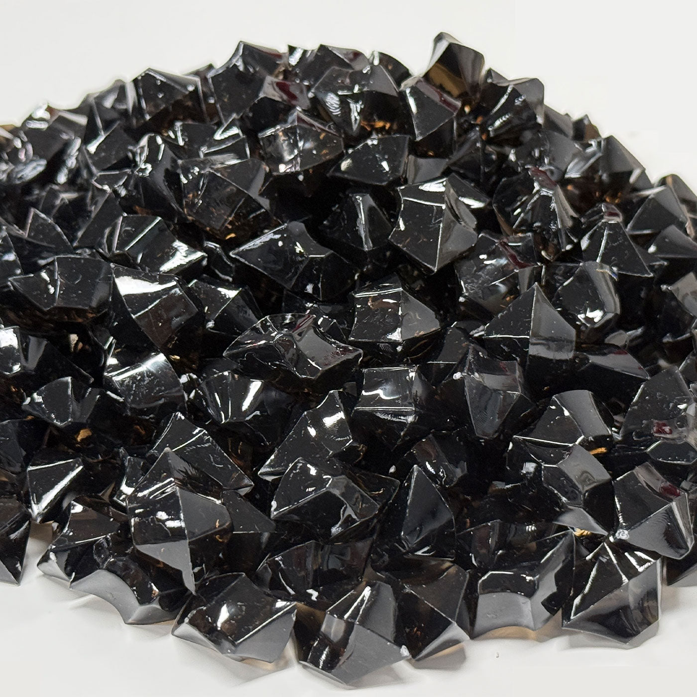 Electric Fireplace Small Crystal Black Decor - 1.4kg