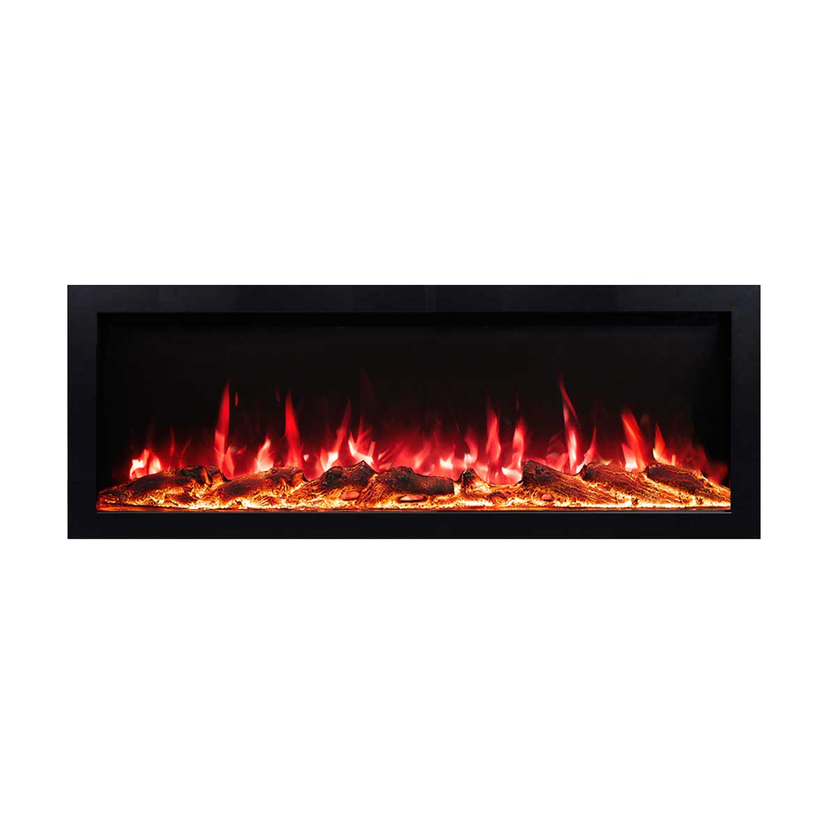 Capriccio 1500W 50 inch Recessed / Wall Mounted Electric Fireplace - Smartphone Control