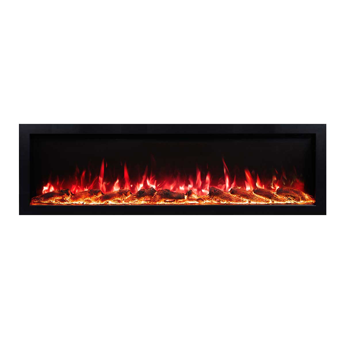Capriccio 1500W 60 inch Recessed / Wall Mounted Electric Fireplace - Smartphone Control