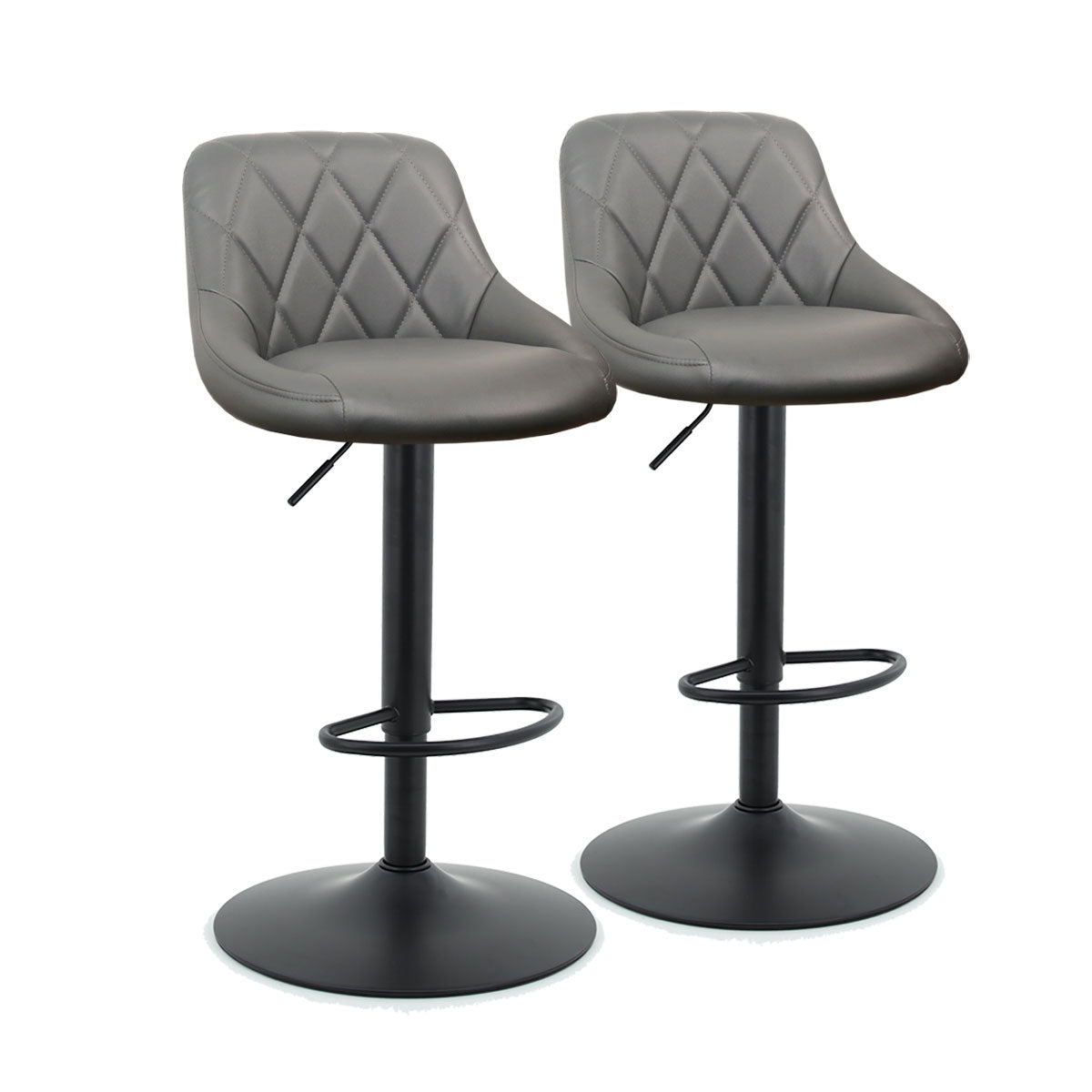 Kitchen stools deals grey leather