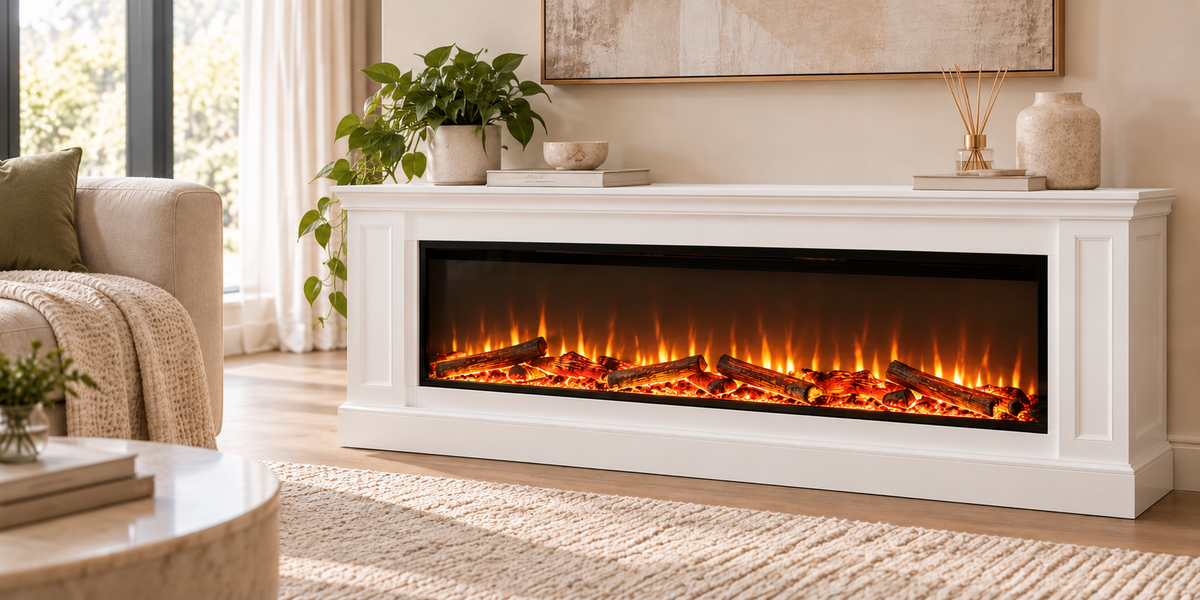How Electric Fireplace Flame Effects Transform the Look of a Living Room