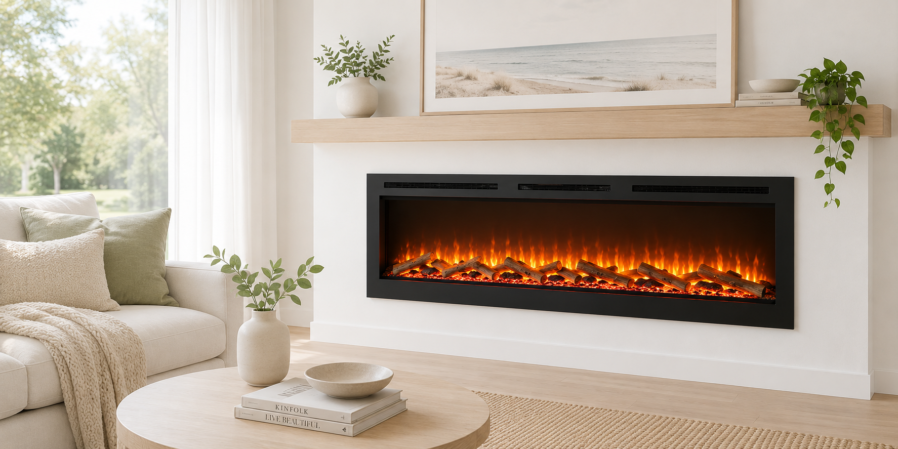 What Is an LCD Electric Fireplace? A Guide to LCD Flame Technology