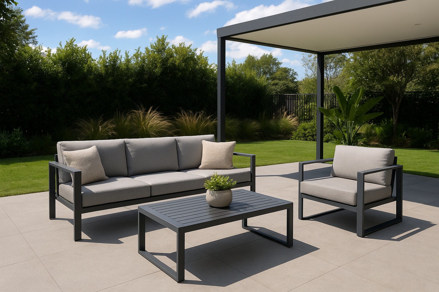 The Ultimate Aussie Outdoor Experience: Why an Aluminium Sofa Lounge Set is a Must-Have