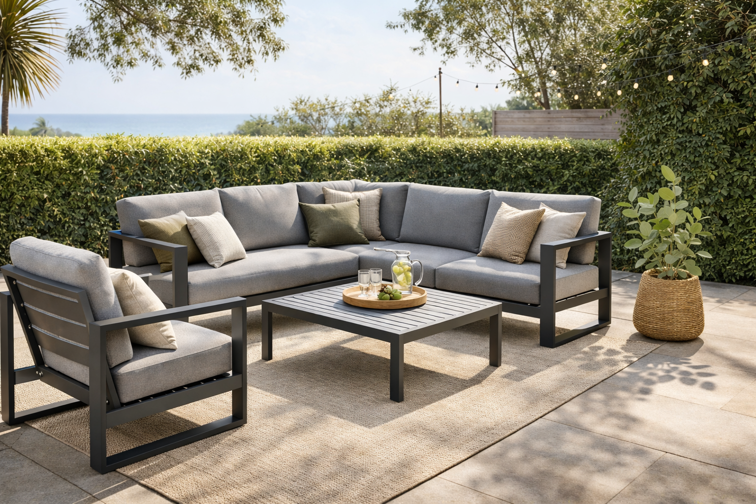 Summer-Ready Outdoor Living: Why Aluminium Sofa Lounge Sets Define Modern Alfresco Style