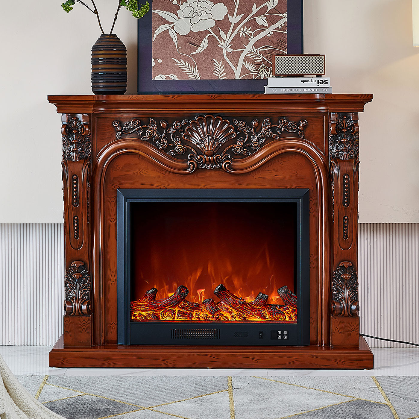 Beyond Warmth: Creating an Aesthetic Focal Point with an Electric Fireplace