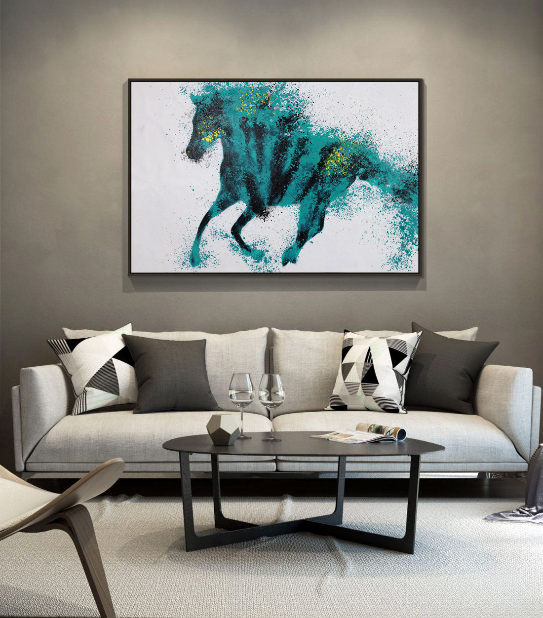 The Texture of Luxury: The Unique Appeal of Oil on Canvas in Home Décor