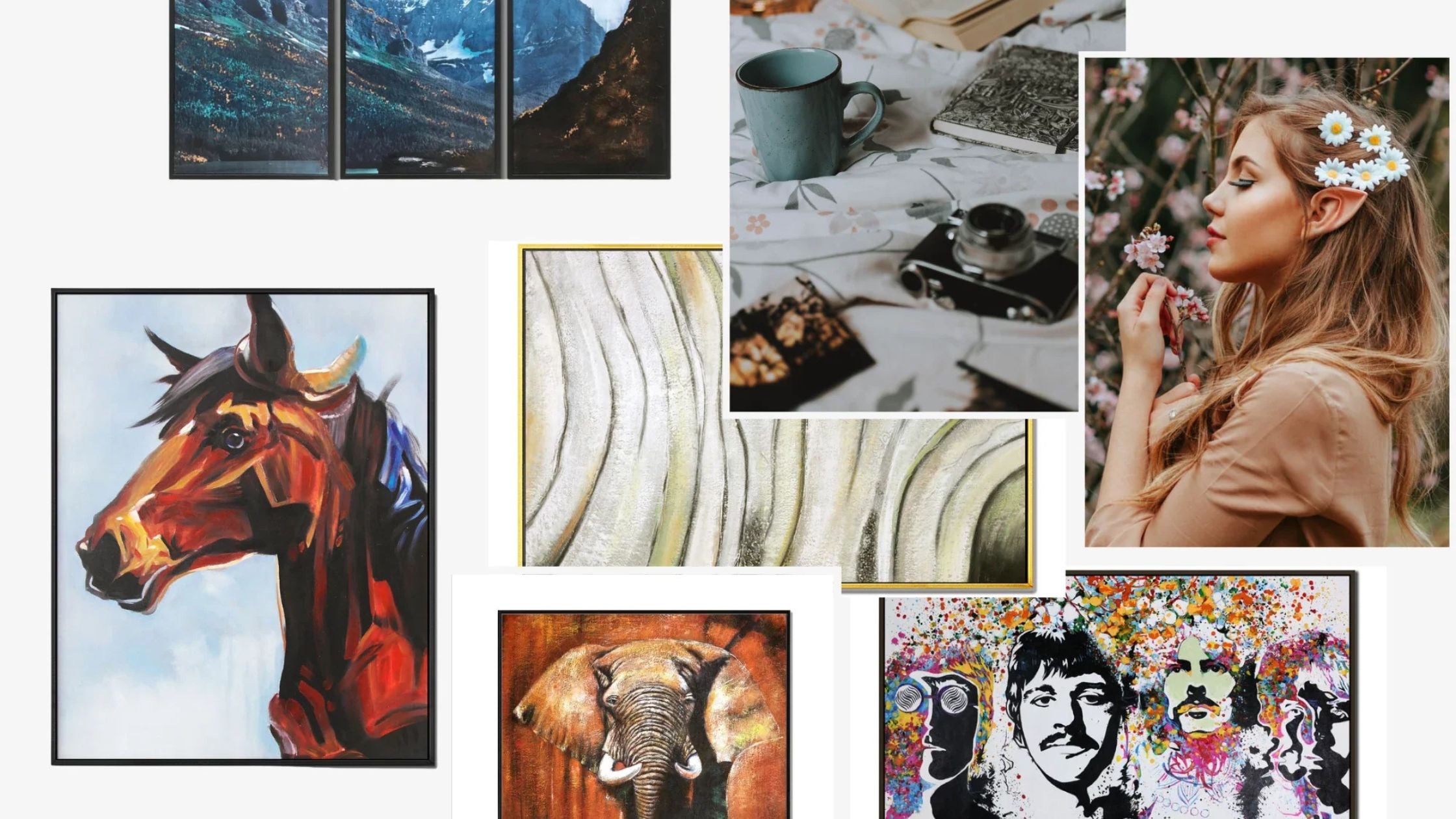 The Enduring Charm of Hand-Painted Oil Paintings