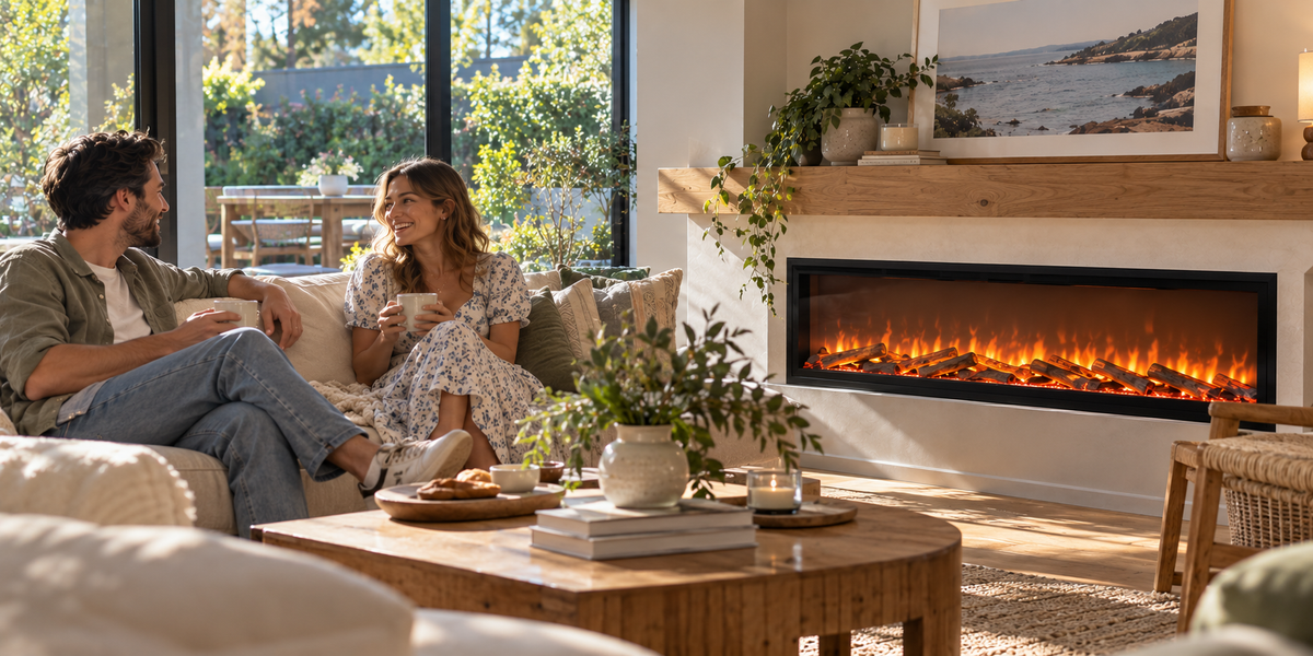 From LED to Holographic: How Electric Fireplace Flame Technology Has Evolved