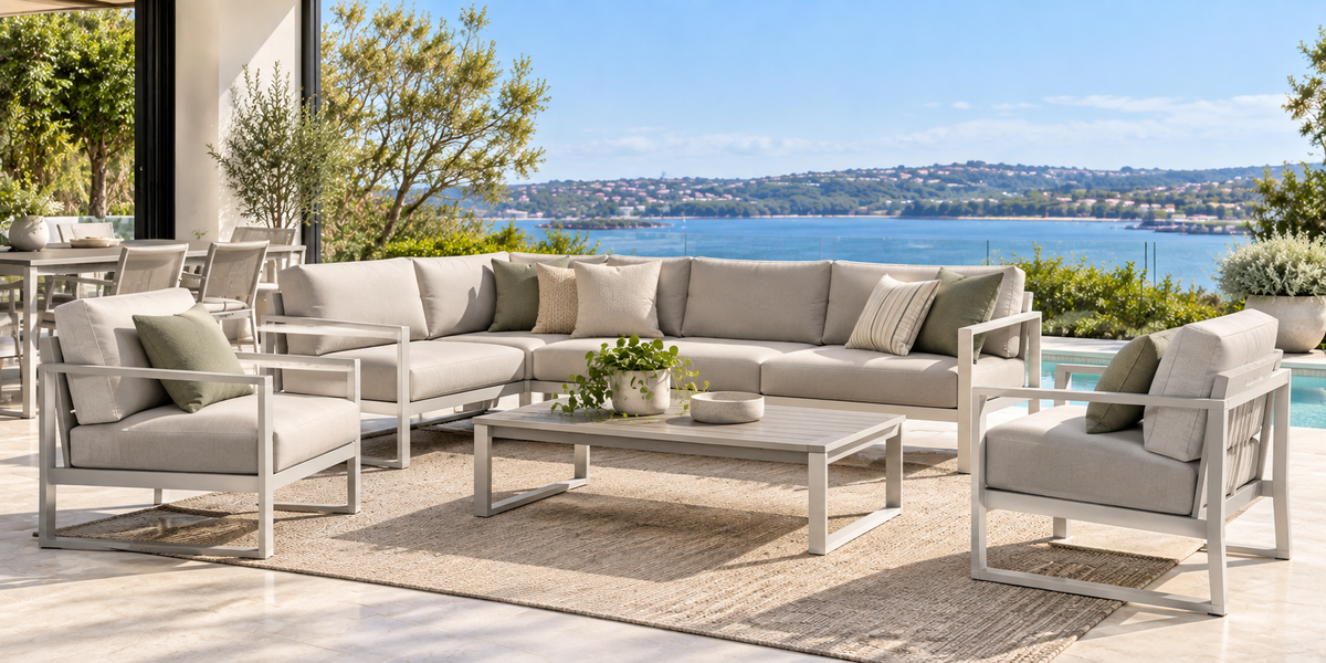 Low-Maintenance Outdoor Living: The Benefits of Aluminium Furniture
