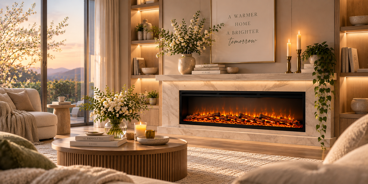LED, LCD or Holographic? Comparing Electric Fireplace Flame Realism