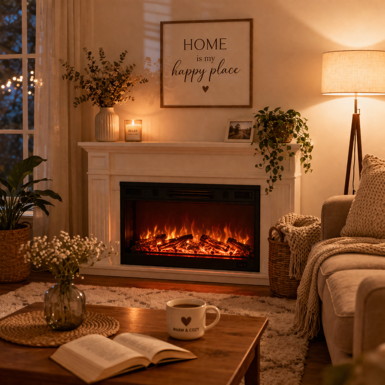 Effortless Warmth: Why Electric Fireplaces Are Ideal for Australia’s Mild Autumn