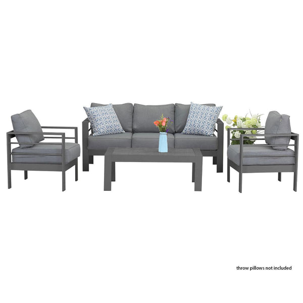 Enhance Your Outdoor Experience with the Paris Charcoal Aluminium Outdoor Coffee Table