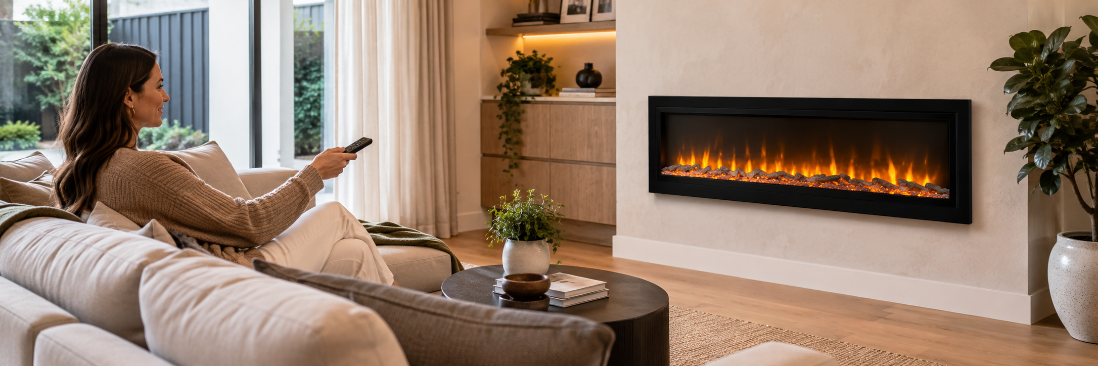 Smart Enabled Electric Fireplaces