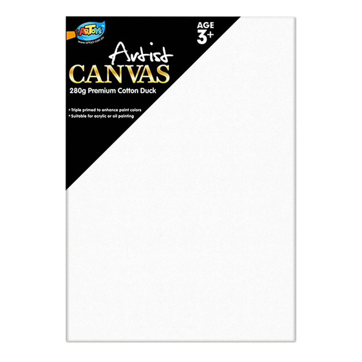 20-Pack Canvas Panels 50x70cm (20''x28'') - Blank Art Canvases Pre-Stretched Board, 100% Cotton for Artists