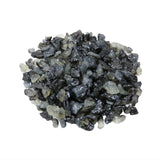 Electric Fireplace Black Translucent Ember Coal Media Set