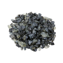 Electric Fireplace Translucent Ember Coal Set – Black & Smoky Glow Decor