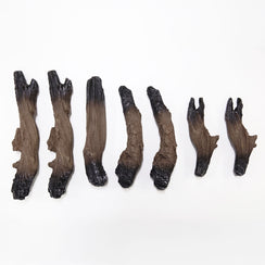 Charred Oak 7-Piece Log Set