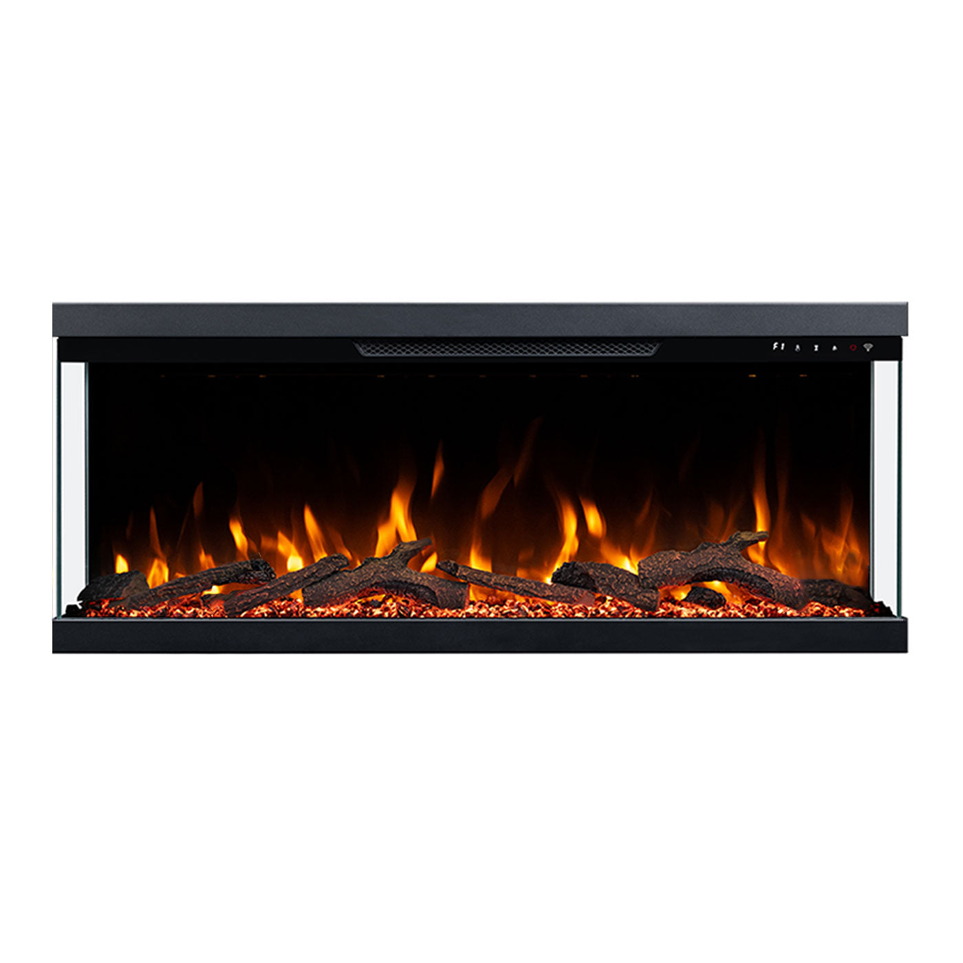 Aspen 50 Inch 3 Sided 1500W Built-in Recessed/Wall mounted Electric Fireplace