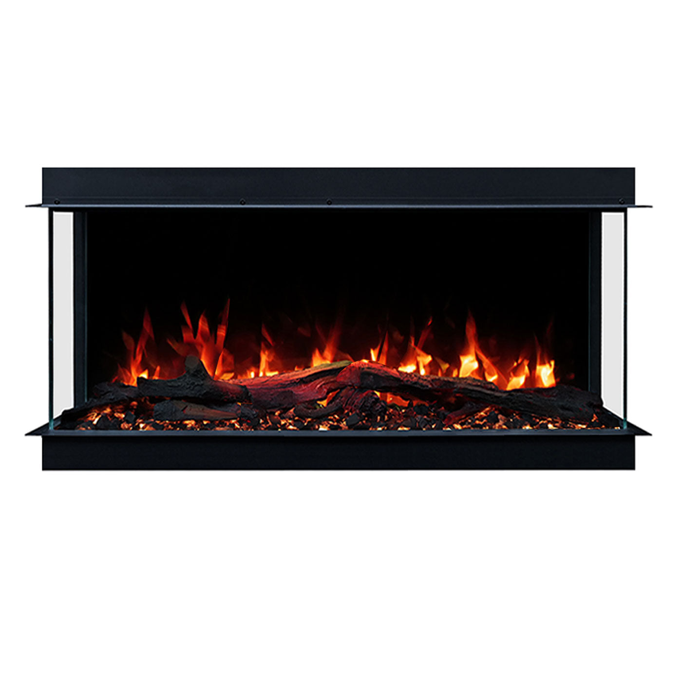Devon 1600W 3-Sided 36 Inch Extra Deep Electric Fireplace