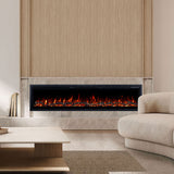 Lucerne 60 Inch 1800W Electric Fireplace