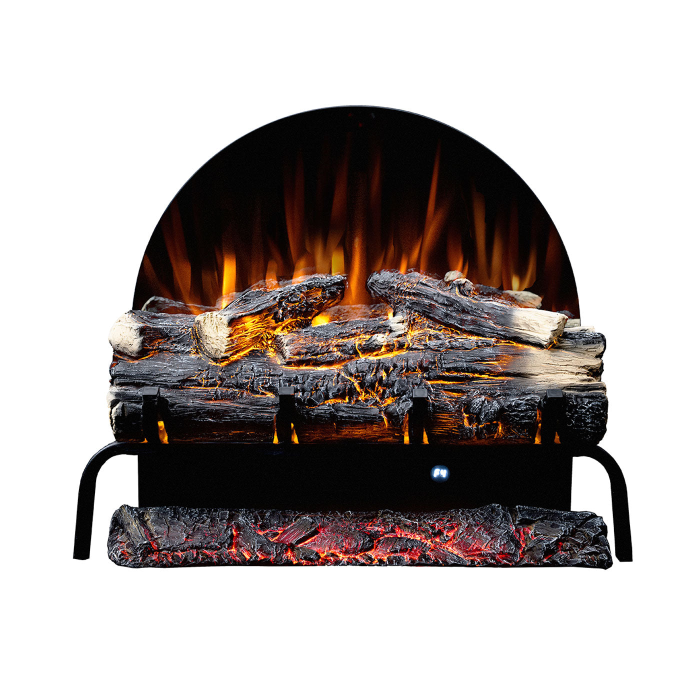 Luna 1500W 23 inch Free Standing Electric Fireplace Log Set