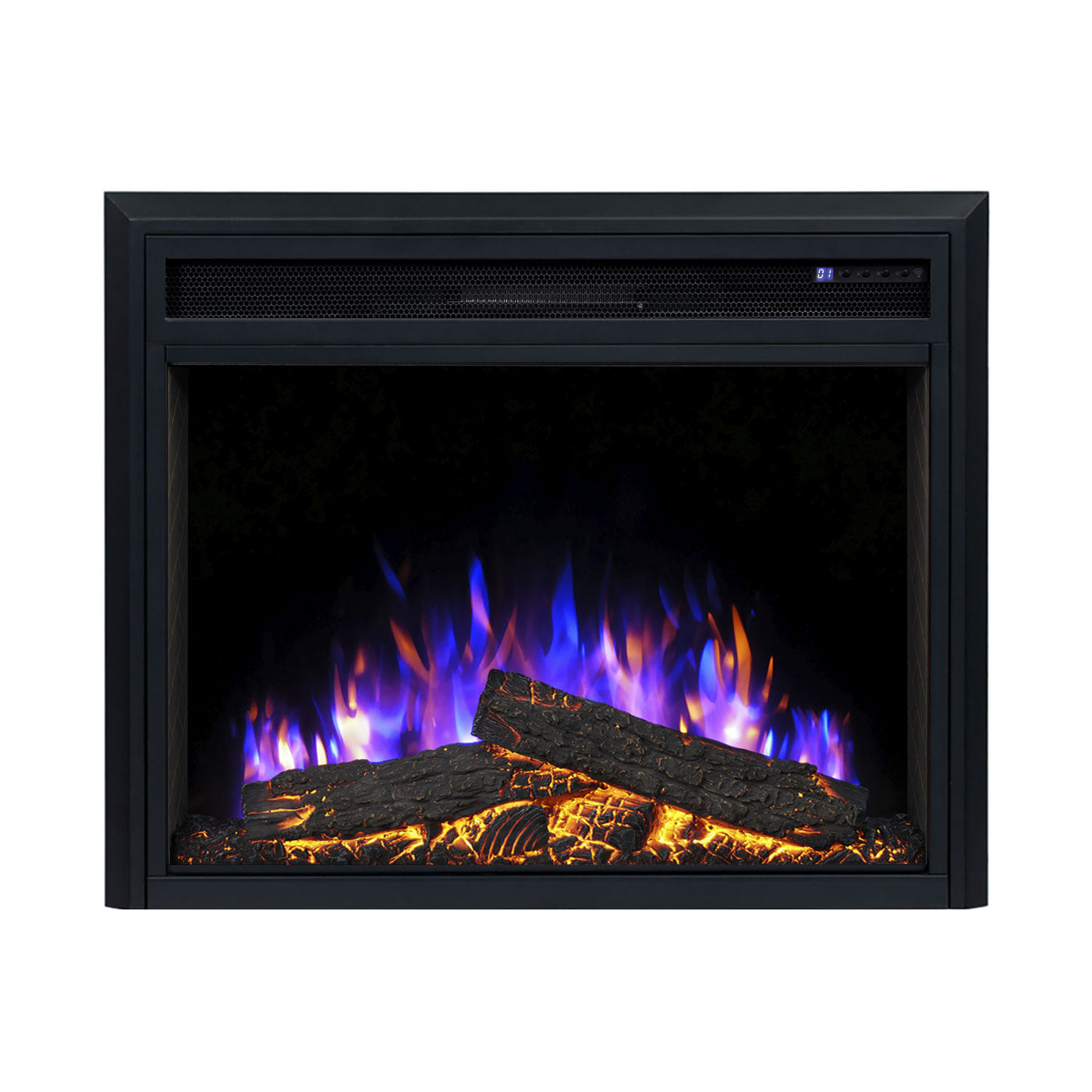 New Moonlight 2000W 30 inch Electric Fireplace Insert - Smartphone