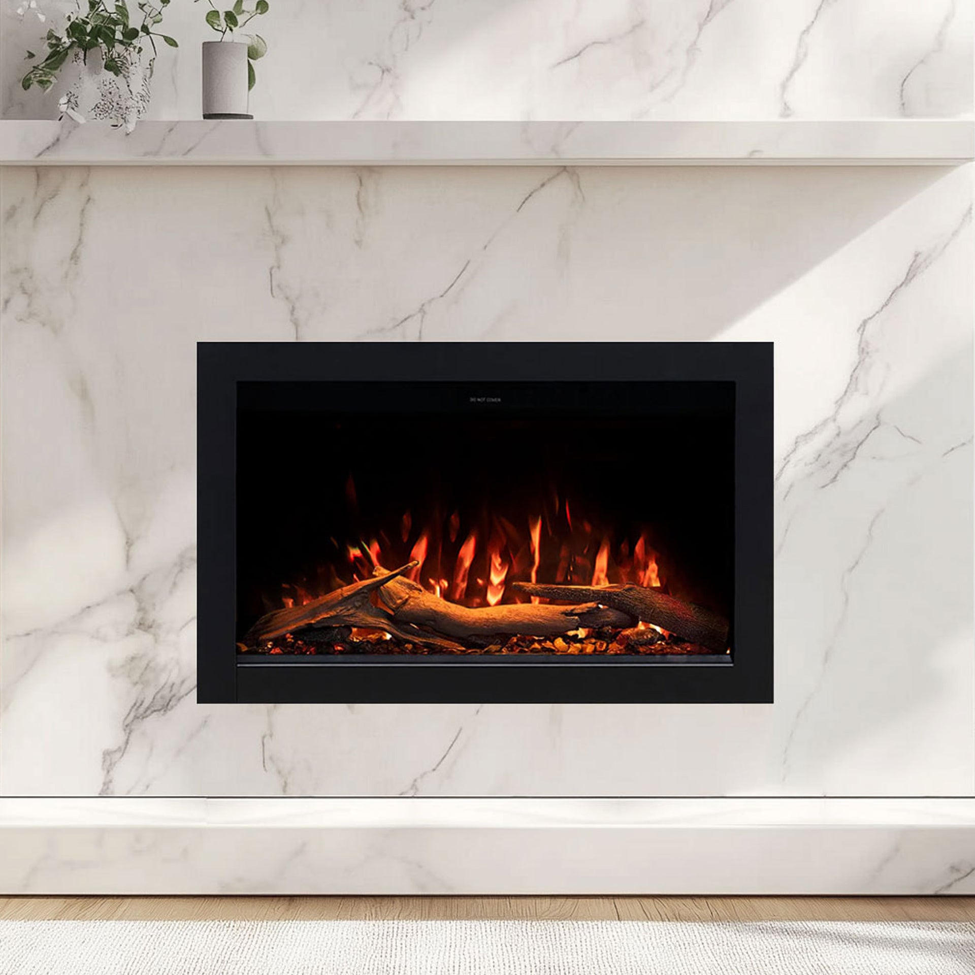 Nova 1500W 26 Inch Recessed Insert Electric Fireplace