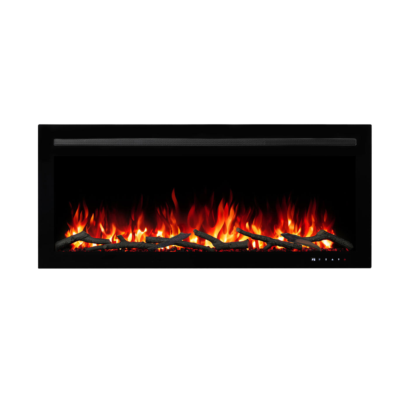 New Provence 1500W 50 inch Recessed / Wall Mounted Electric Fireplace