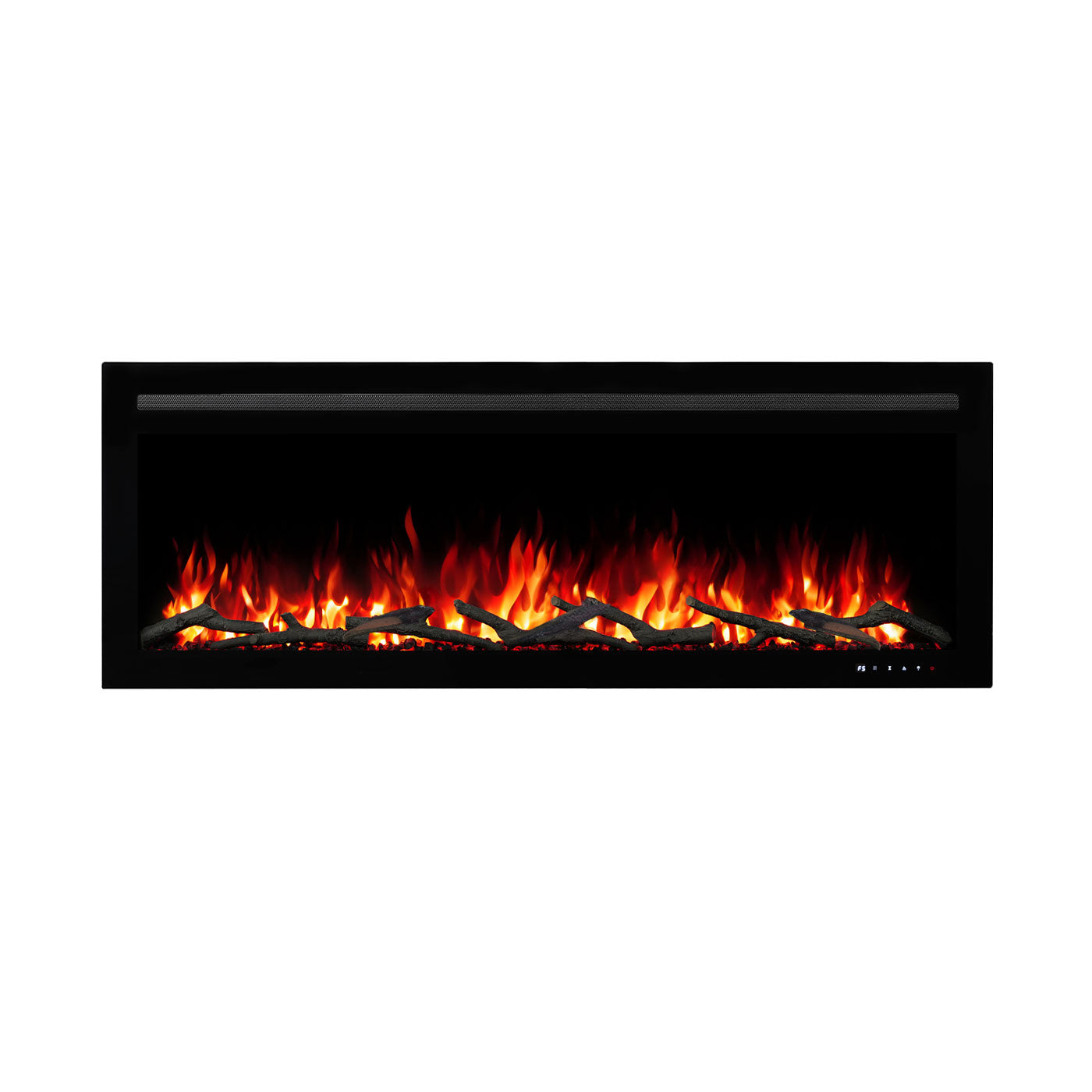 New Provence 1500W 60 inch Recessed / Wall Mounted Electric Fireplace