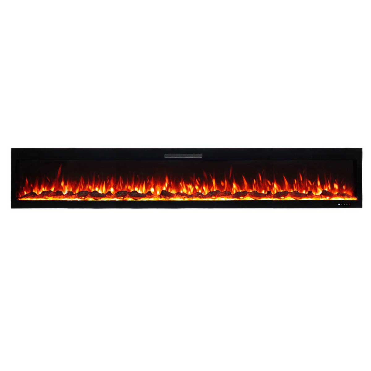Rocco 1500W 100 inch Recessed / Wall Mounted Electric Fireplace