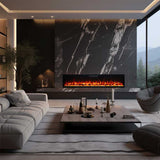 Rocco 84 inch 1500W Electric Fireplace
