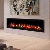 Tempo 72 Inch 1600W Electric Fireplace