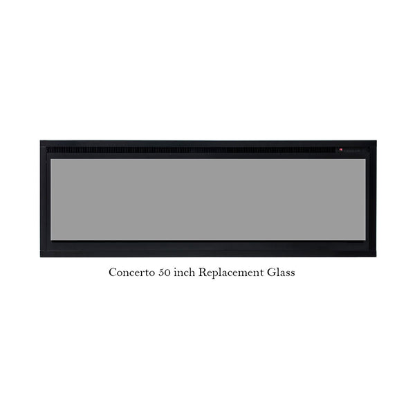 Aristo 50 inch Electric Fireplace Replacement Glass