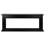 Eton Black Fireplace Mantel Surround for 60 Inch Concerto Electric Fireplace