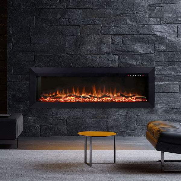 Herman 1500W 50 inch Built-in Recessed Electric Fireplace