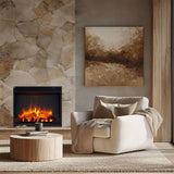 Stella 23 Inch 2000W Electric Fireplace Insert (Tall Model)