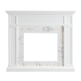 Pearl White Fireplace Mantel Surround