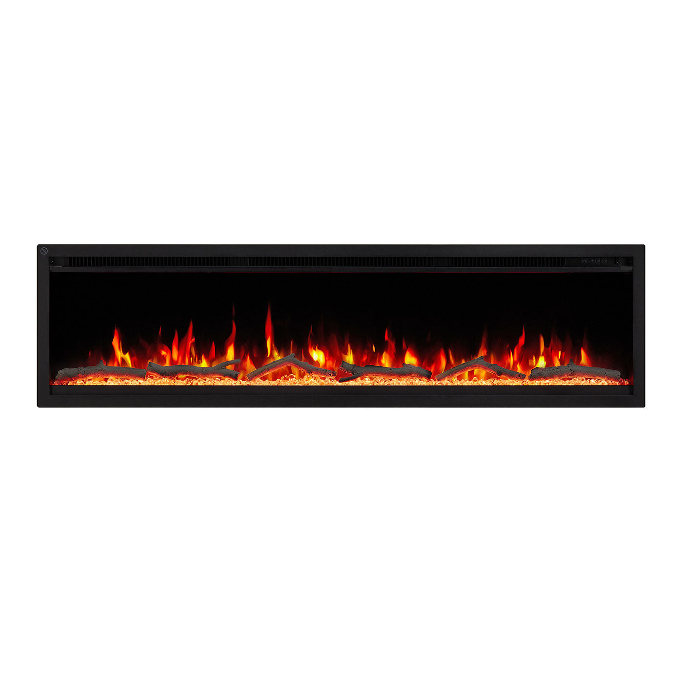 Nocturne 1500W 50 inch Built-in Recessed Electric Fireplace - Extra Slim