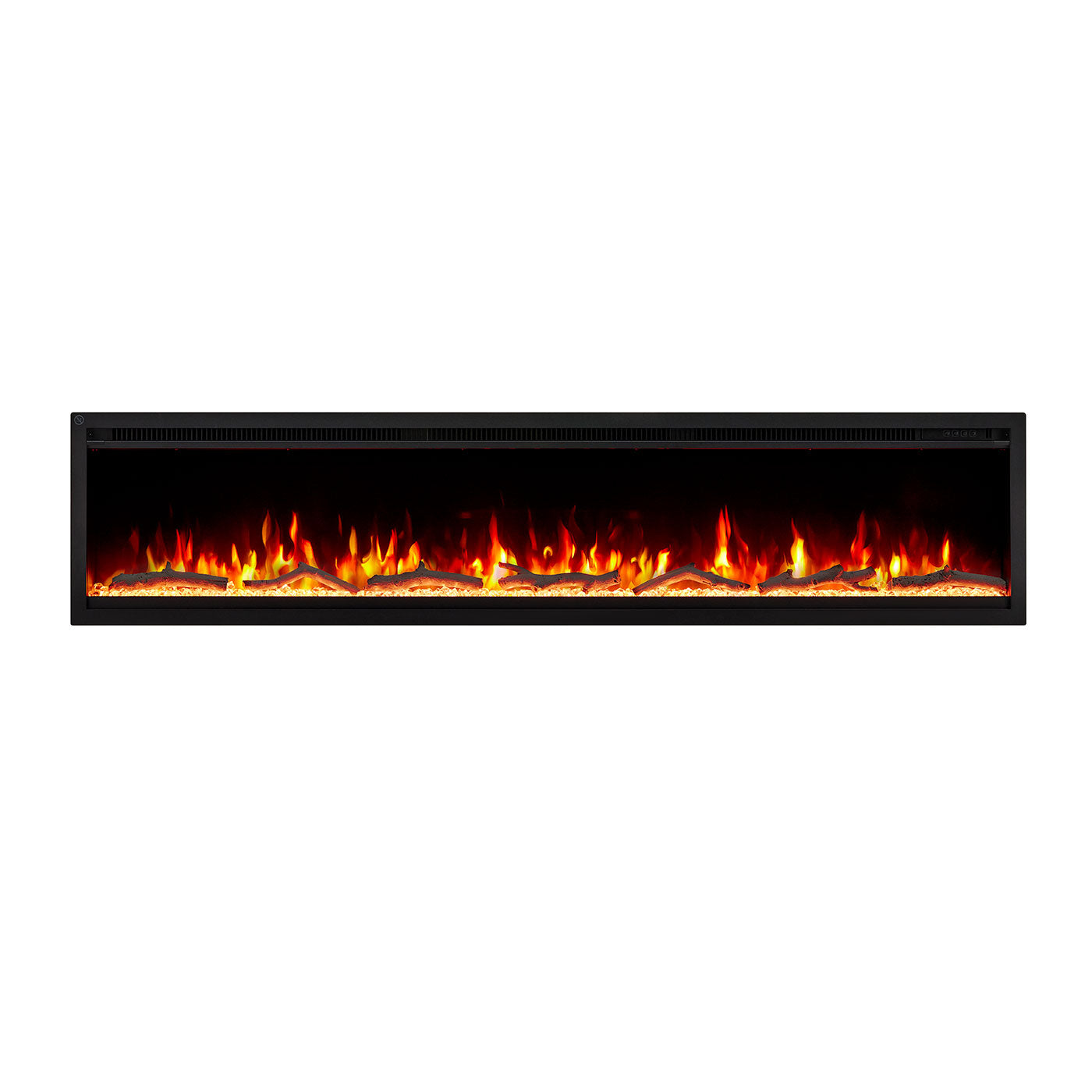 Nocturne 1500W 60 inch Built-in Recessed Electric Fireplace - Extra Slim
