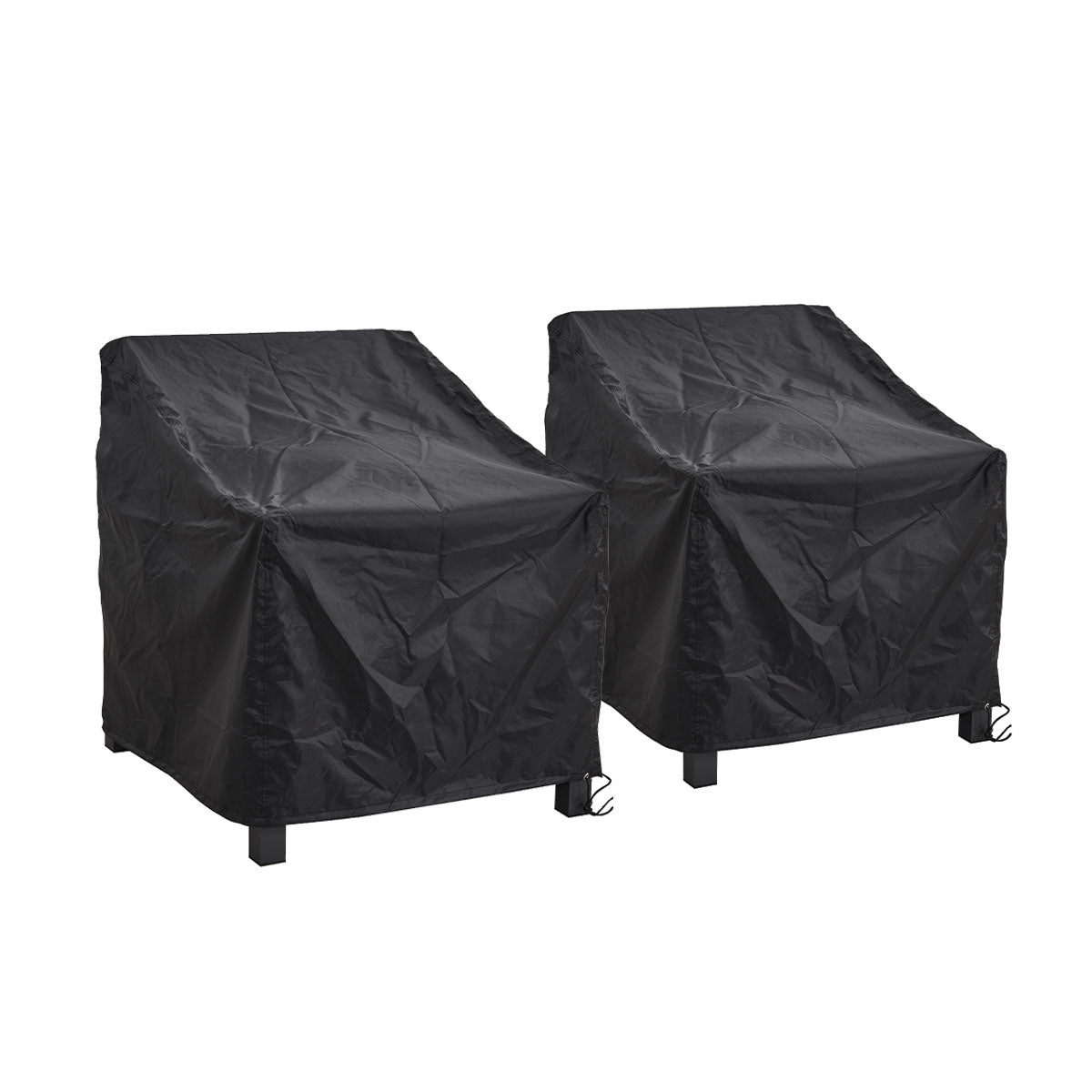 Coogee Single Seater Sofa Lounge Rain Cover - Set of Two