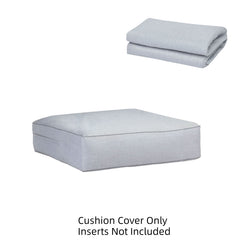 Paris Light Grey Replacement Bottom Cushion Cover