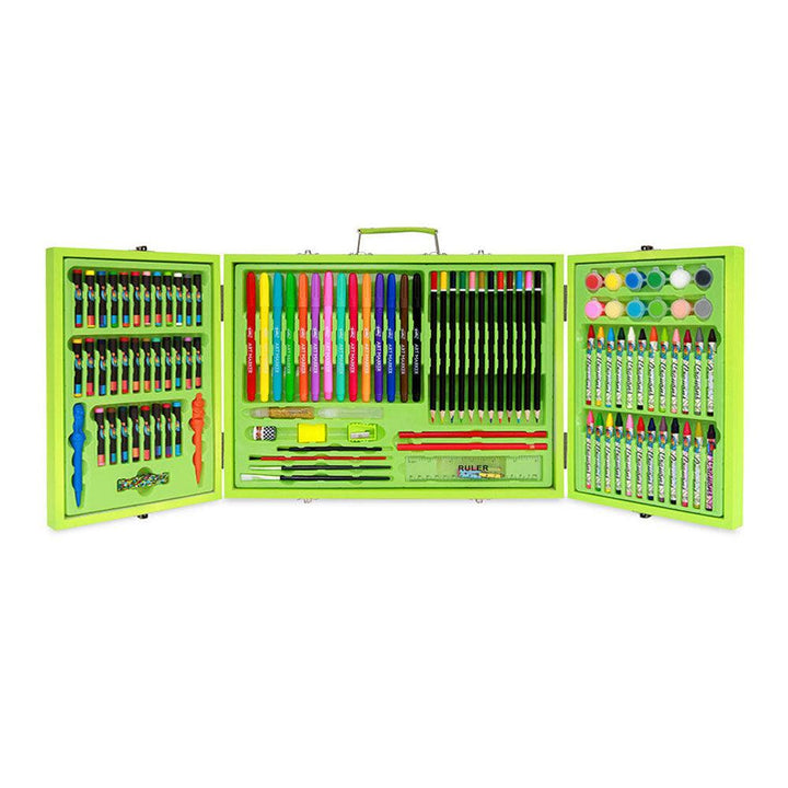 115 Pieces Art Craft Drawing Painting Set Pencils Crayon Marker Oil Pastels - Moda Living