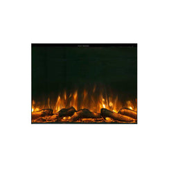 Aristo 1500W 28 inch Built-in Recessed Electric Fireplace - Frameless